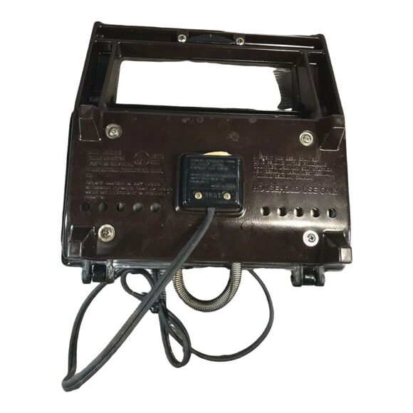 Snakmaster Grilled Cheese Maker Brown Black Corded Kitchen Appliance Vintage - Picture 10 of 12